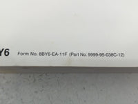 2012 Mazda 3 Owners Manual Book Guide OEM Used Auto Parts - Oemusedautoparts1.com