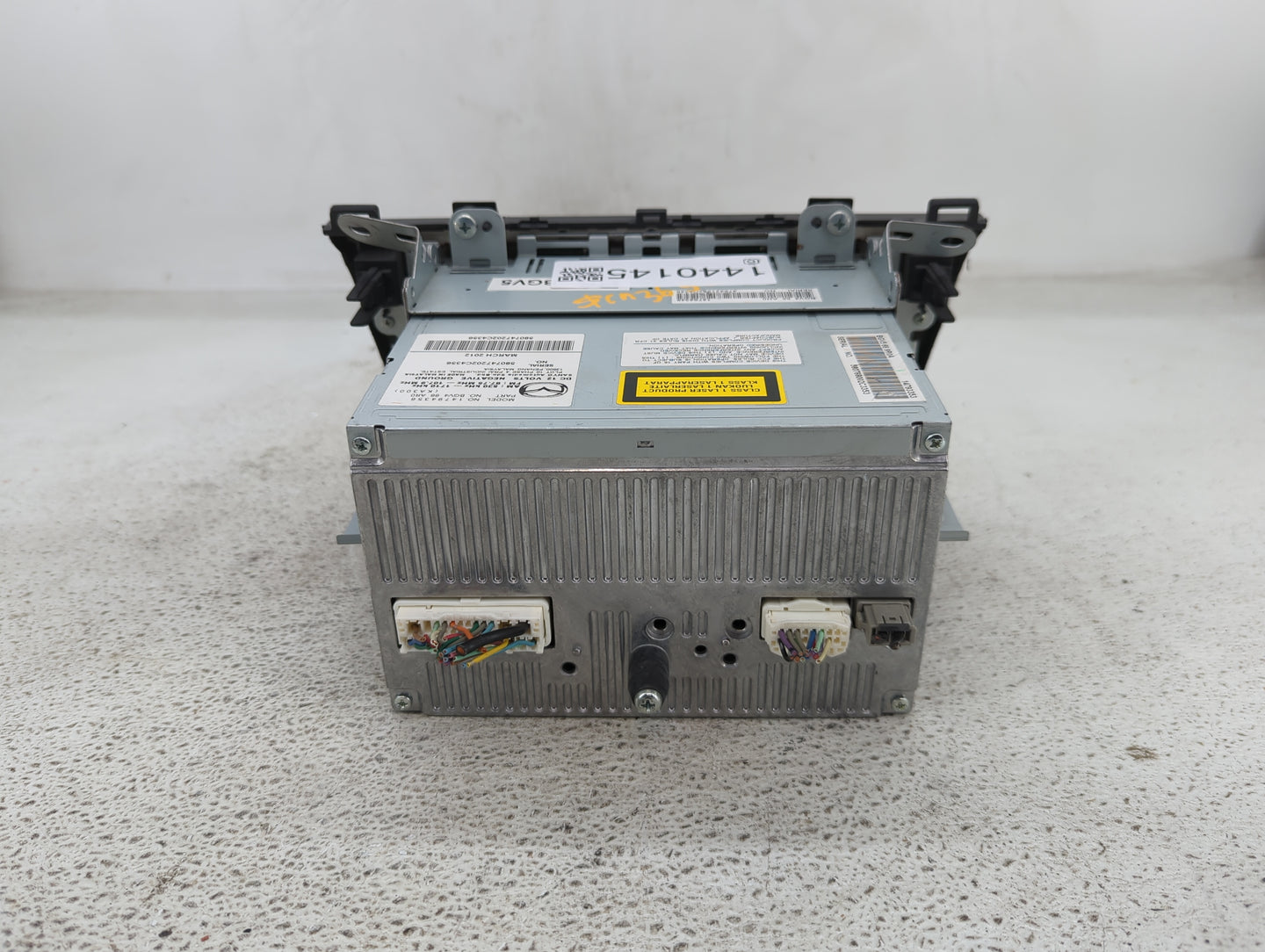 2012-2013 Mazda 3 Radio AM FM Cd Player Receiver Replacement P/N:BGV4 66 AR0 Fits Fits 2012 2013 OEM Used Auto Parts - Oemus