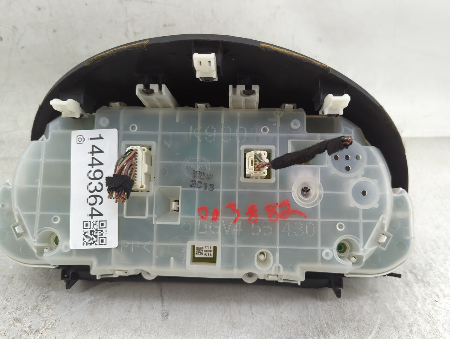 2012-2013 Mazda 3 Instrument Cluster Speedometer Gauges Miles: Fits Fits 2012 2013 OEM Used Auto Parts - Oemusedautoparts1.c