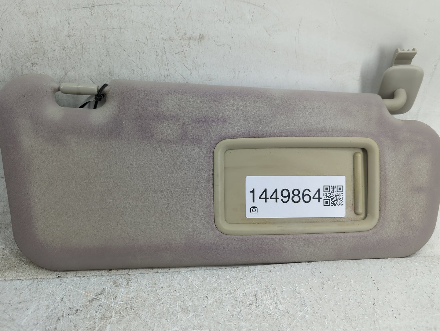 2010-2013 Mazda 3 Sun Visor Shade Replacement Passenger Right Mirror Fits Fits 2010 2011 2012 2013 OEM Used Auto Parts - Oem