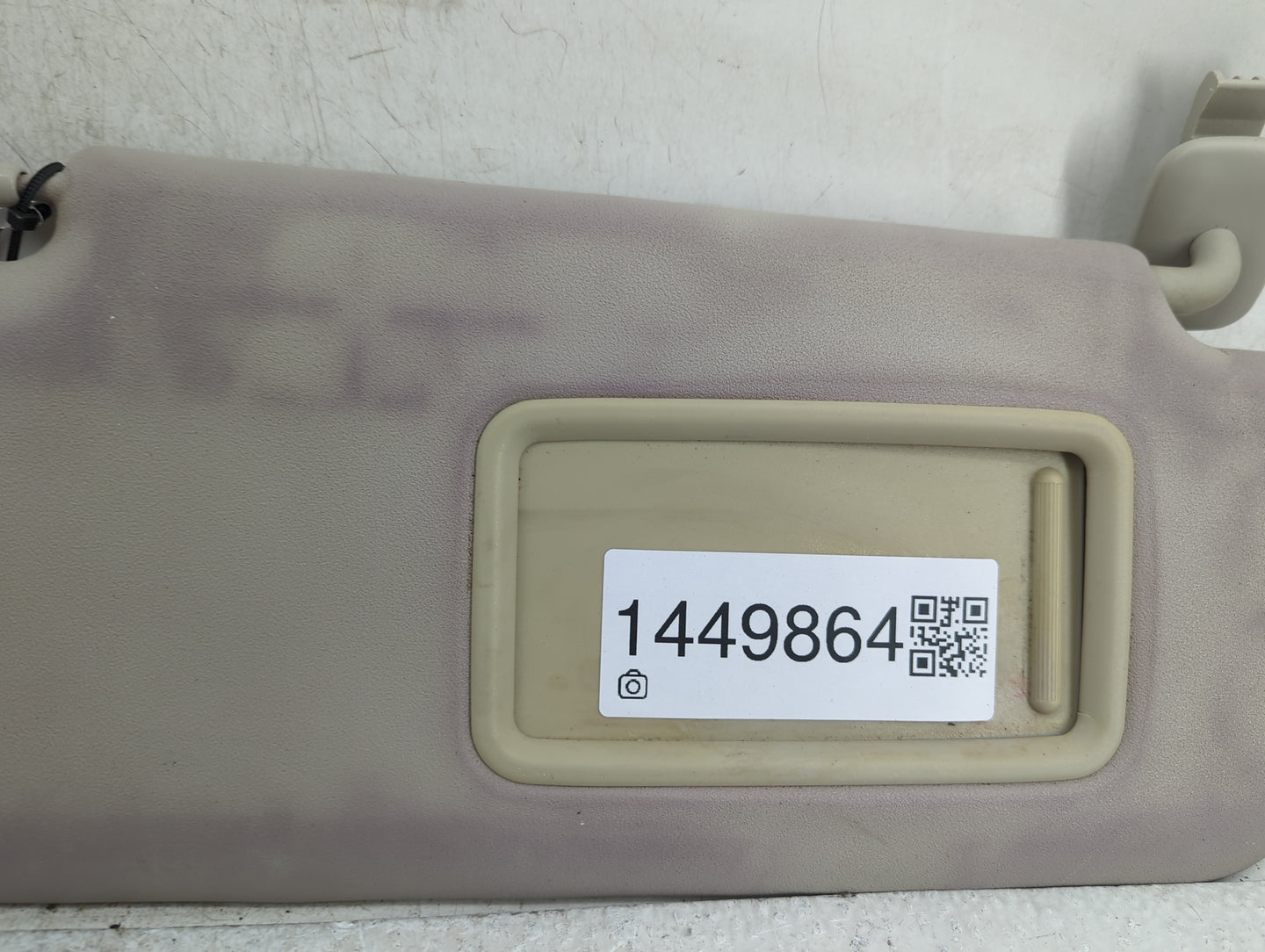 2010-2013 Mazda 3 Sun Visor Shade Replacement Passenger Right Mirror Fits Fits 2010 2011 2012 2013 OEM Used Auto Parts - Oem