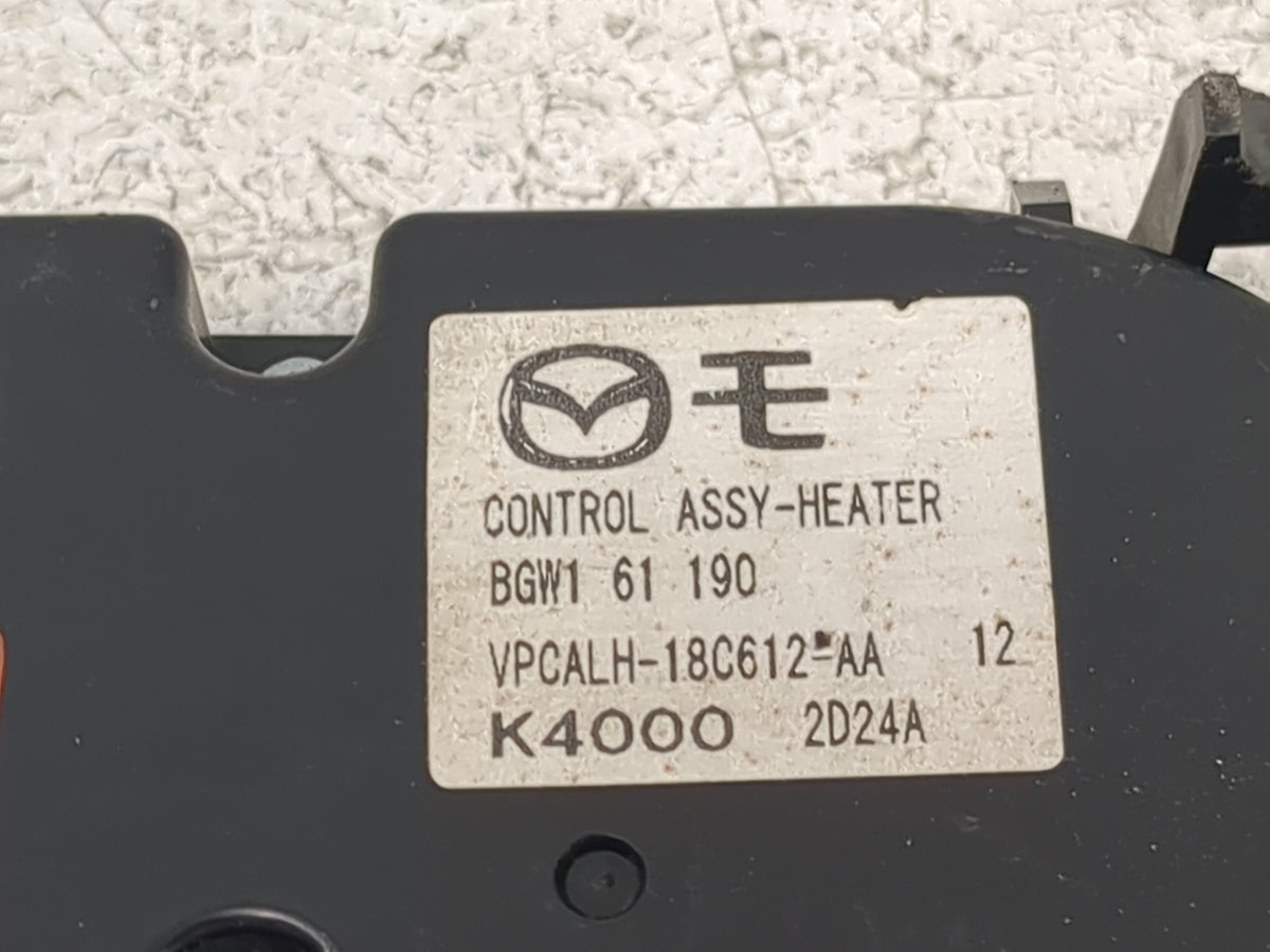 2012-2013 Mazda 3 Climate Control Module Temperature AC/Heater Replacement P/N:BGW1 61 190 VPCALH-18C612-AA Fits Fits 2012 2