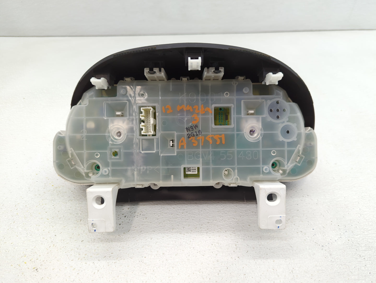 2012-2013 Mazda 3 Instrument Cluster Speedometer Gauges P/N:8Q BHB2 B Fits Fits 2012 2013 OEM Used Auto Parts - Oemusedautop