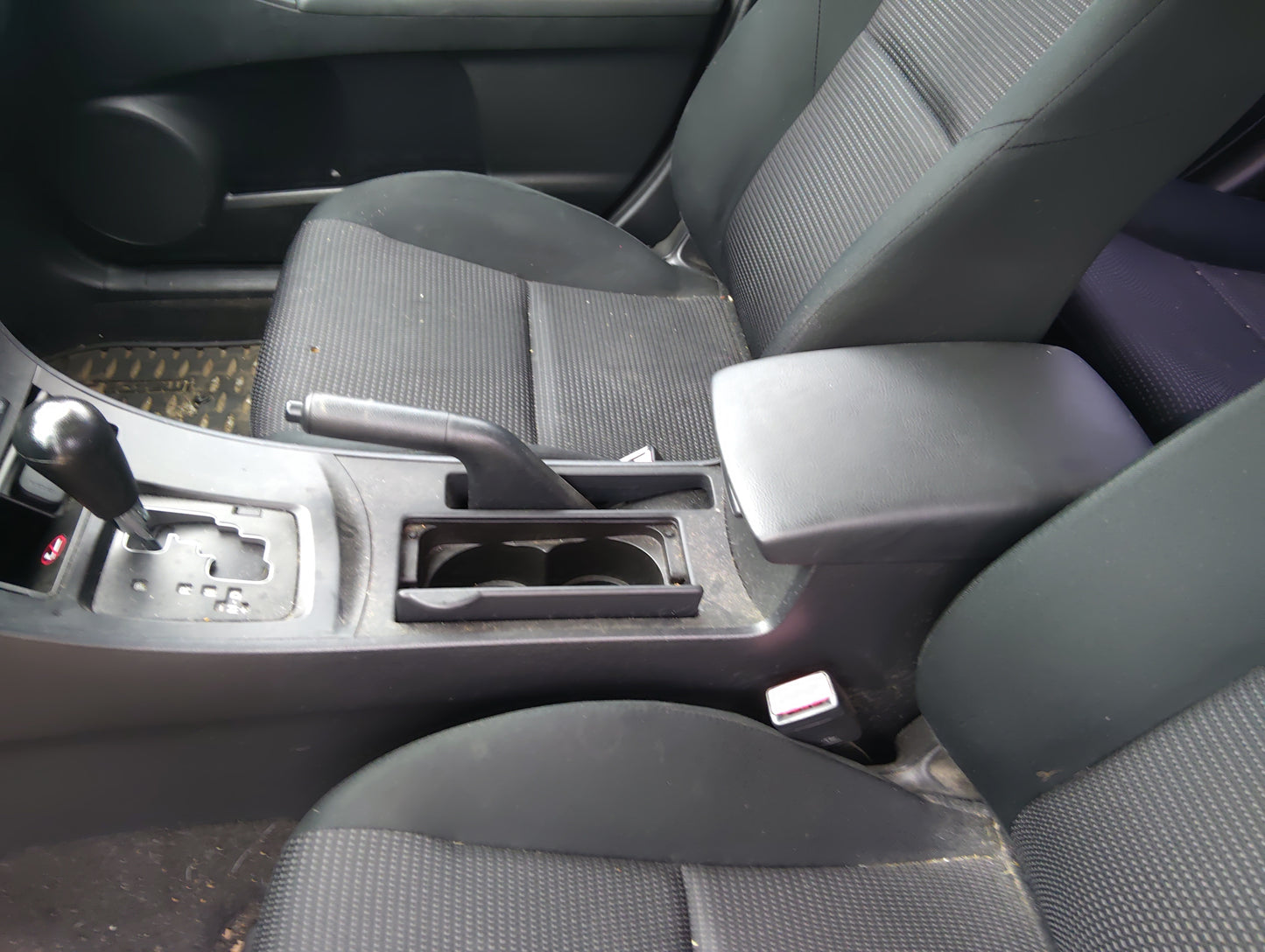2010-2013 Mazda 3 Center Floor Console Fits Fits 2010 2011 2012 2013 OEM Used Auto Parts - Oemusedautoparts1.com