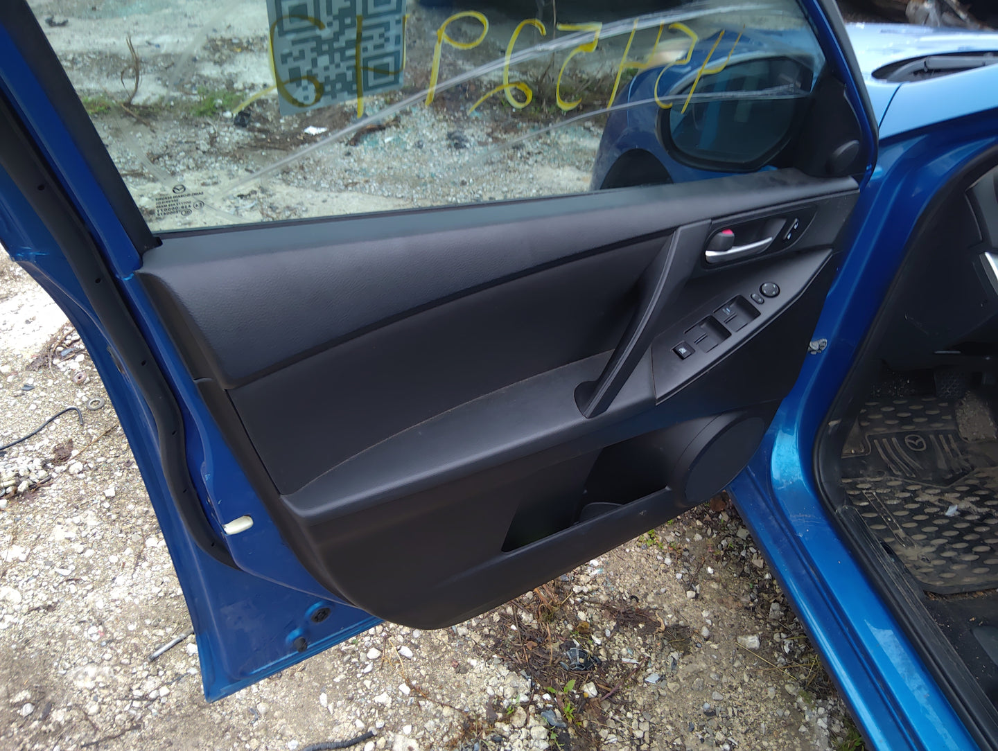 2012 Mazda 3 Front Left Driver Interior Door Panel Trim - Oemusedautoparts1.com