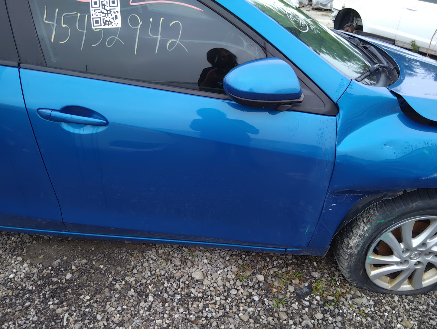 2010-2013 Mazda 3 Passenger Front Door Oem 5040793 - Oemusedautoparts1.com