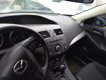 2012-2013 Mazda 3 Radio AM FM Cd Player Receiver Replacement Fits Fits 2012 2013 OEM Used Auto Parts - Oemusedautoparts1.com