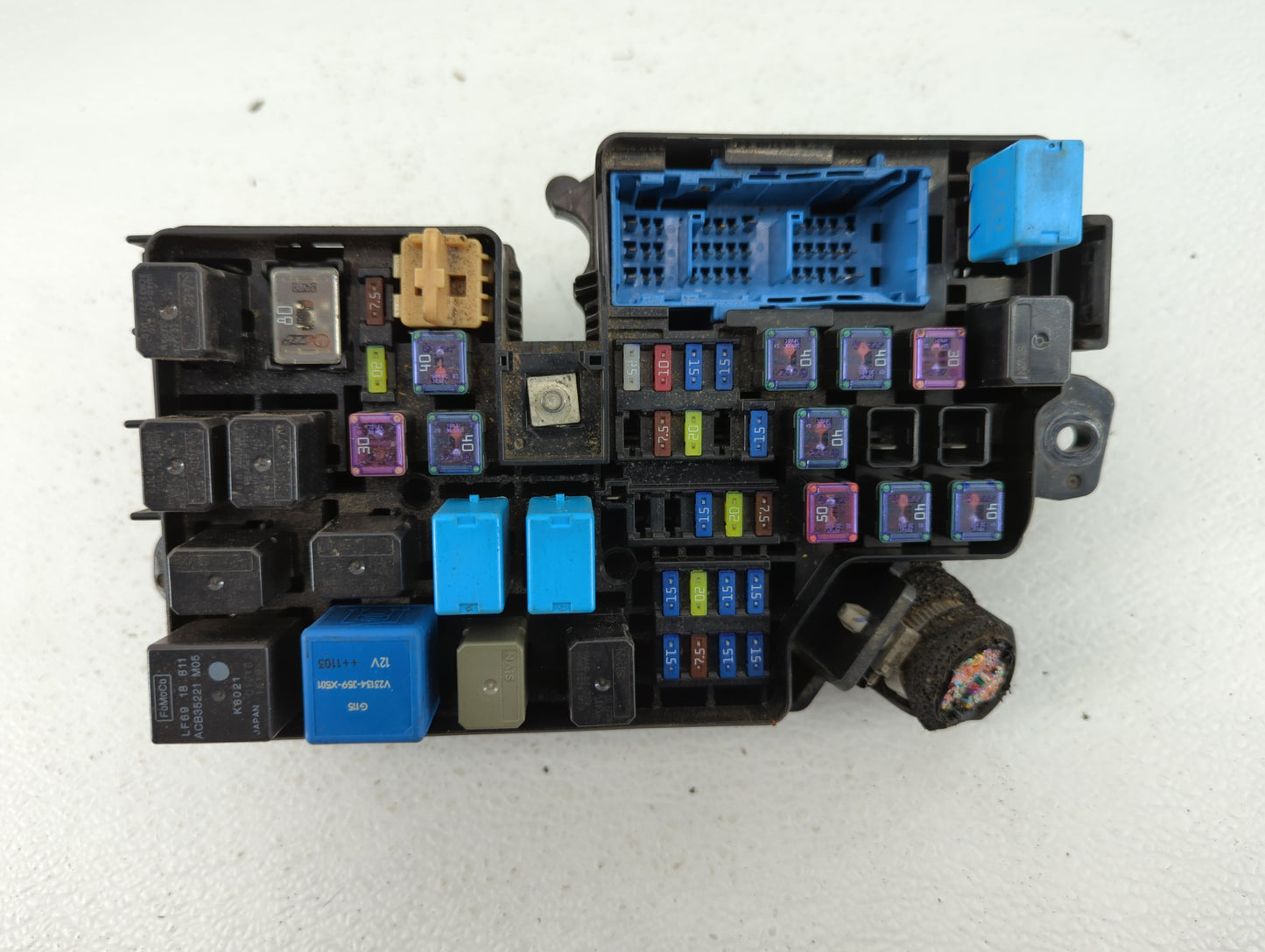 2012 Mazda 3 Fusebox Fuse Box Panel Relay Module P/N:BBM6-66761 Fits OEM Used Auto Parts - Oemusedautoparts1.com