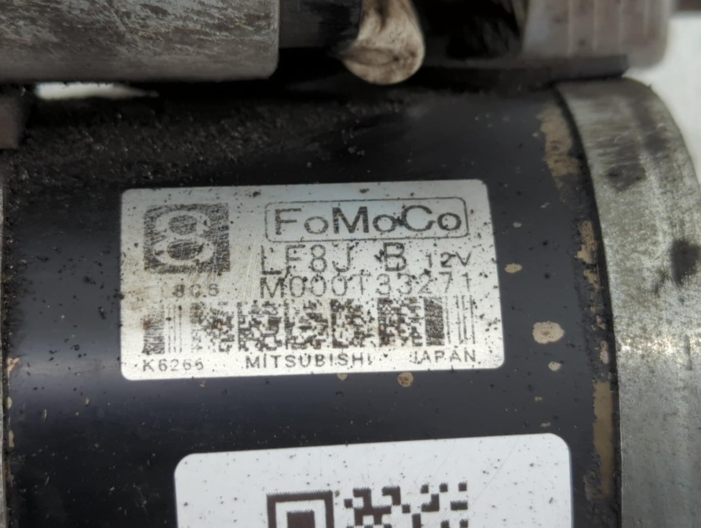 2010-2013 Mazda 3 Car Starter Motor Solenoid OEM P/N:M000T33271 Fits Fits 2010 2011 2012 2013 OEM Used Auto Parts - Oemuseda
