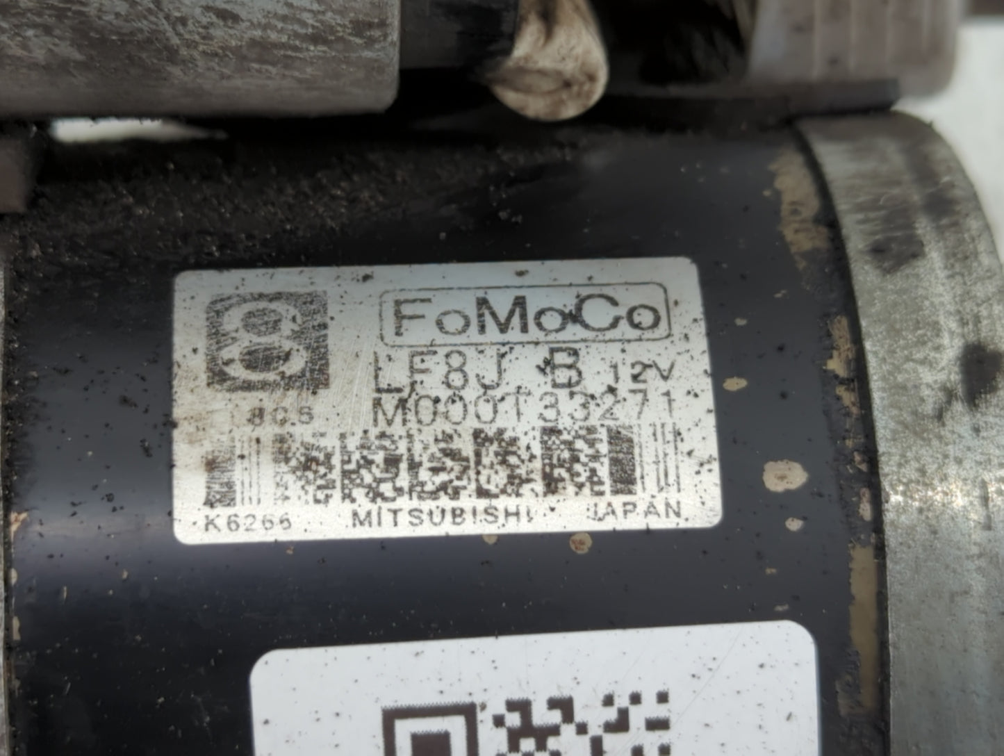 2010-2013 Mazda 3 Car Starter Motor Solenoid OEM P/N:M000T33271 Fits Fits 2010 2011 2012 2013 OEM Used Auto Parts - Oemuseda