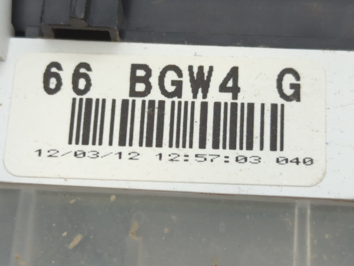 2012 Mazda 3 Instrument Cluster Speedometer Gauges P/N:66 BGW4 G Fits OEM Used Auto Parts - Oemusedautoparts1.com