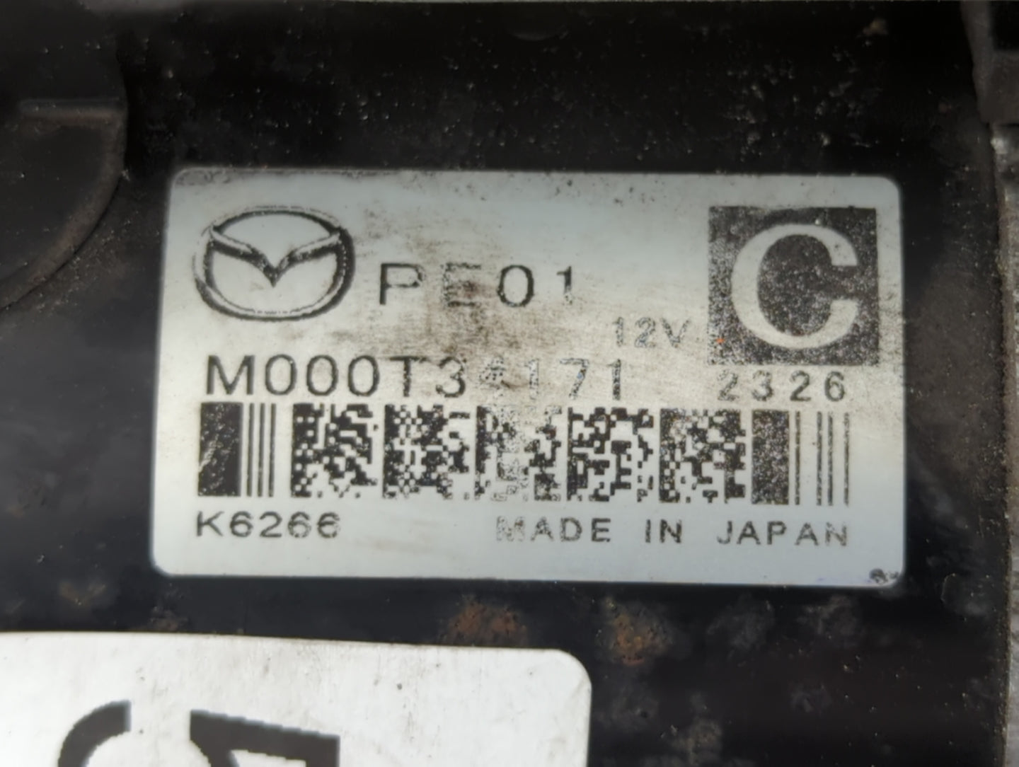 2012-2022 Mazda 3 Car Starter Motor Solenoid OEM P/N:M000T34171 Fits Fits 2012 2013 2014 2015 2016 2017 2018 2019 2020 2021 