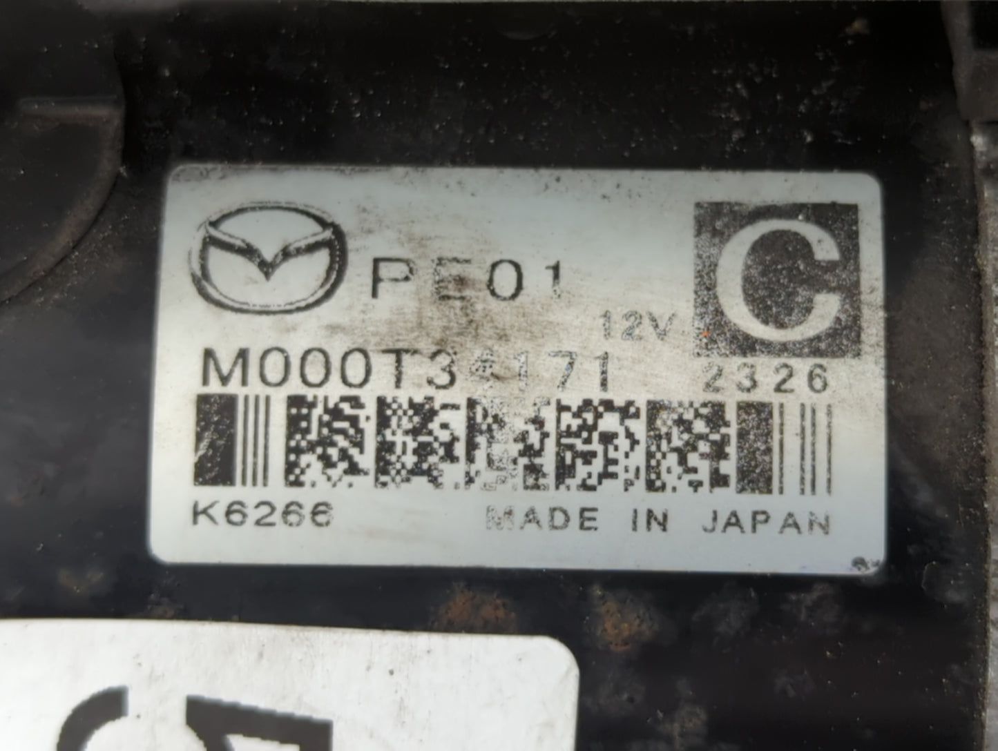 2012-2022 Mazda 3 Car Starter Motor Solenoid OEM P/N:M000T34171 Fits Fits 2012 2013 2014 2015 2016 2017 2018 2019 2020 2021 