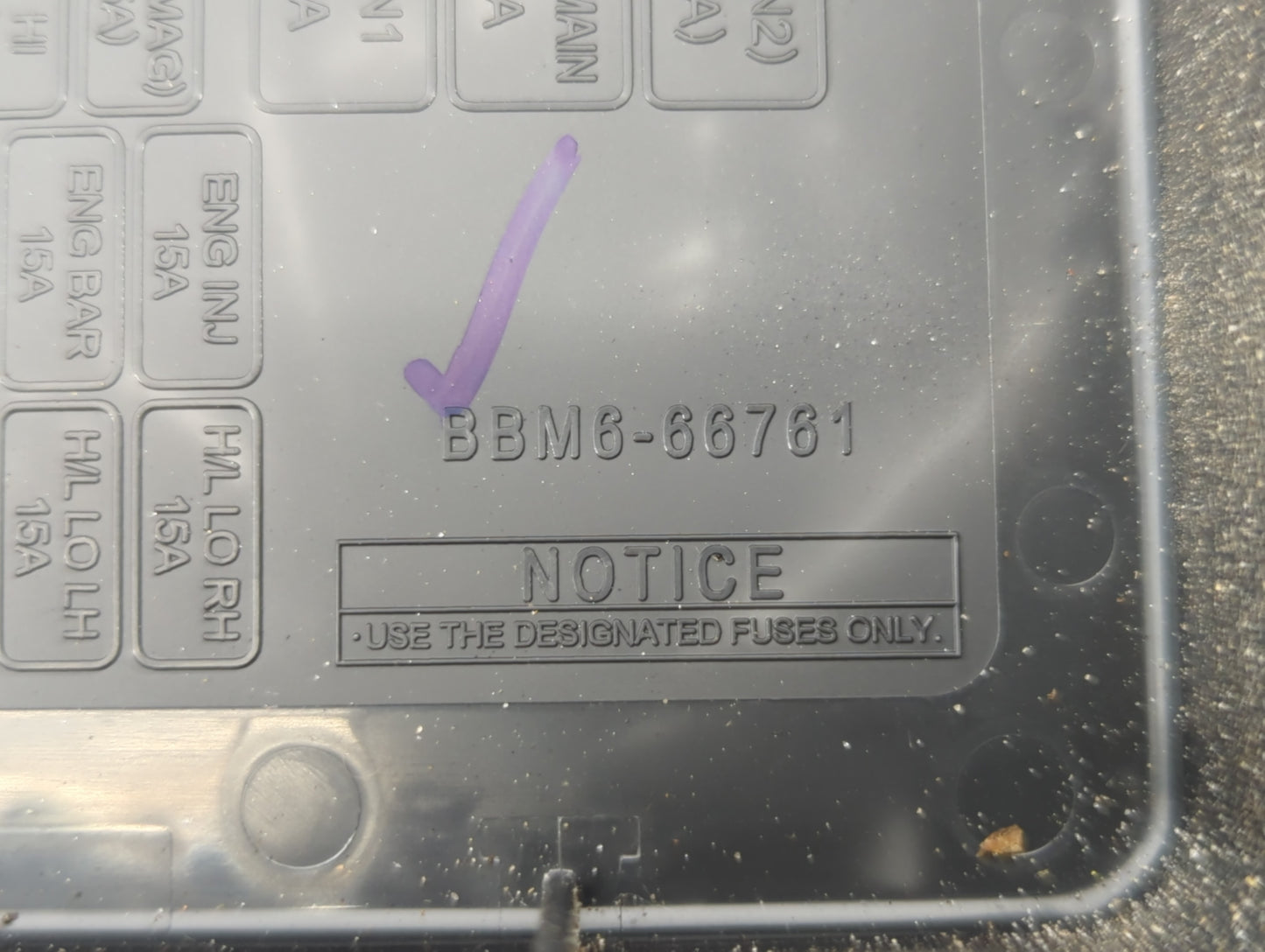2011-2012 Mazda 3 Chassis Control Module Ccm Bcm Body Control |bbm6-66761 - Oemusedautoparts1.com