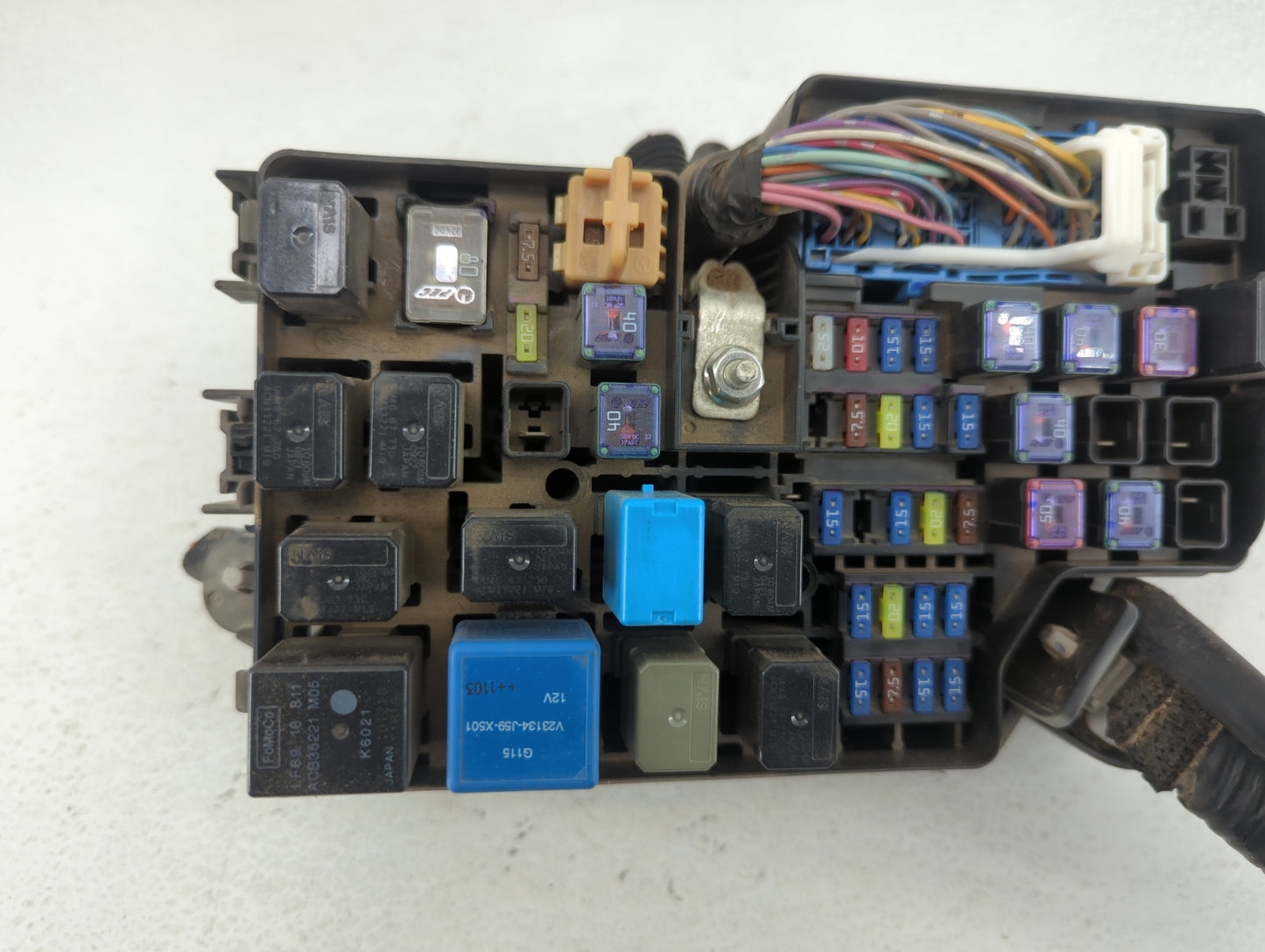 2012 Mazda 3 Fusebox Fuse Box Panel Relay Module P/N:BBM6-66761 Fits OEM Used Auto Parts - Oemusedautoparts1.com