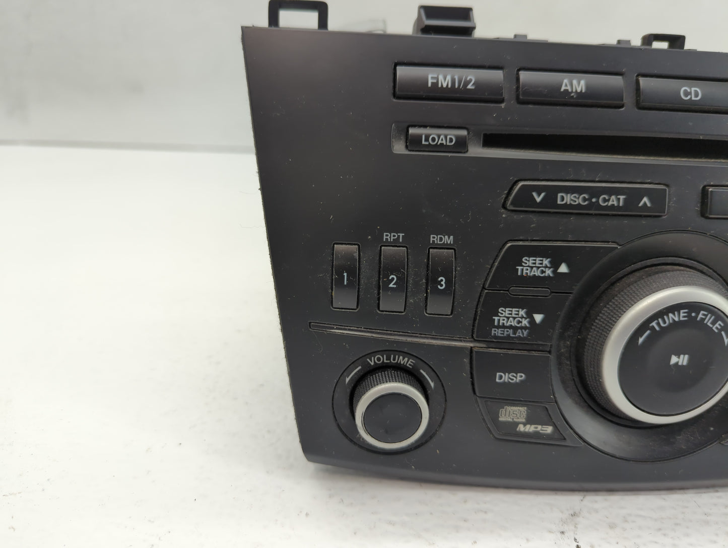2012-2013 Mazda 3 Radio AM FM Cd Player Receiver Replacement P/N:BBM5 66 AR0 Fits Fits 2012 2013 OEM Used Auto Parts - Oemus