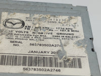 2012-2013 Mazda 3 Radio AM FM Cd Player Receiver Replacement P/N:BBM5 66 AR0 Fits Fits 2012 2013 OEM Used Auto Parts - Oemus