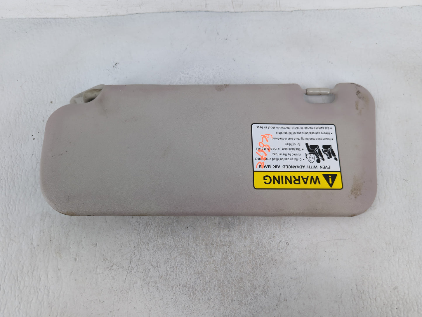 2010-2013 Mazda 3 Sun Visor Shade Replacement Passenger Right Mirror Fits Fits 2010 2011 2012 2013 OEM Used Auto Parts - Oem