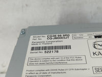 2012 Mazda 5 Radio AM FM Cd Player Receiver Replacement P/N:CG36 66 9R0 Fits OEM Used Auto Parts - Oemusedautoparts1.com