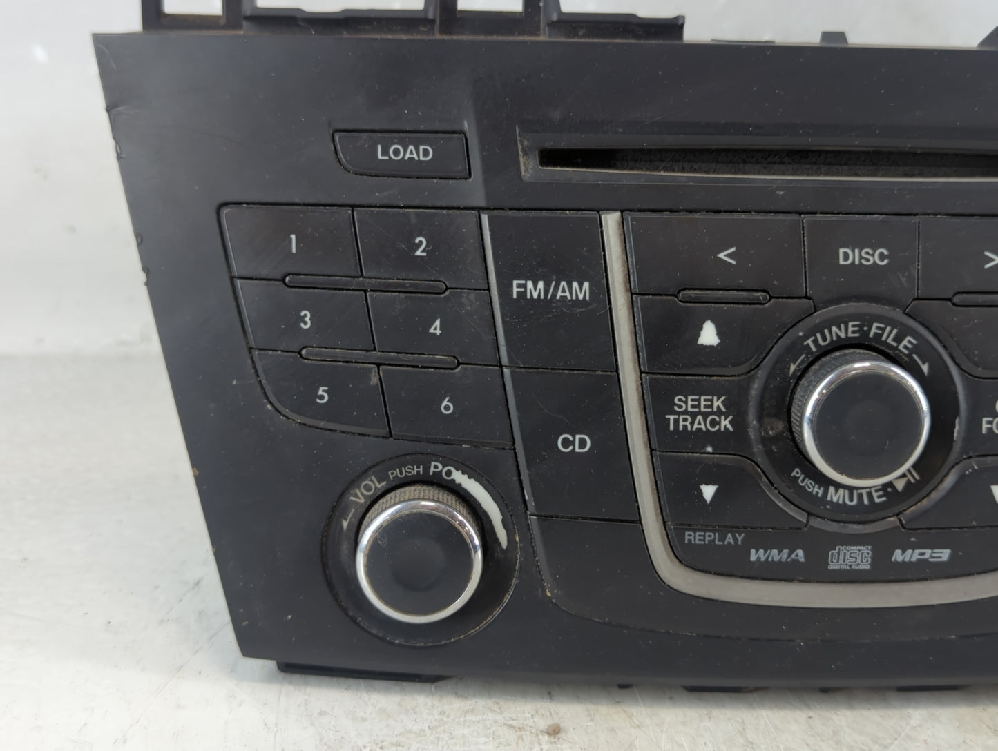 2012 Mazda 5 Radio AM FM Cd Player Receiver Replacement P/N:CG36 66 9R0 Fits OEM Used Auto Parts - Oemusedautoparts1.com