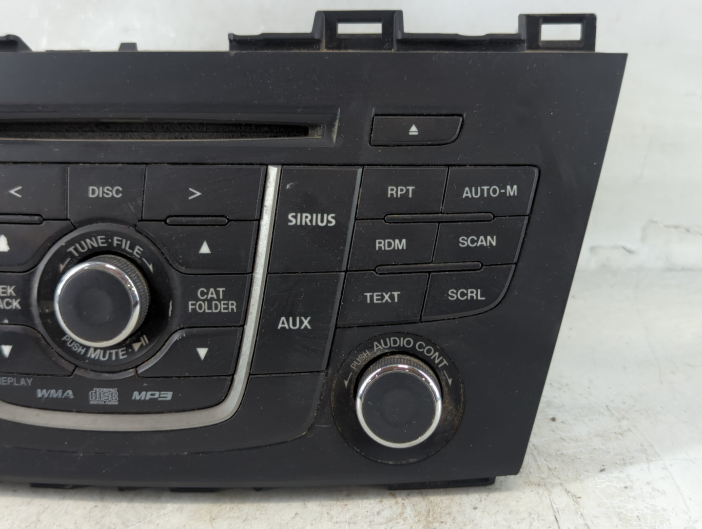 2012 Mazda 5 Radio AM FM Cd Player Receiver Replacement P/N:CG36 66 9R0 Fits OEM Used Auto Parts - Oemusedautoparts1.com