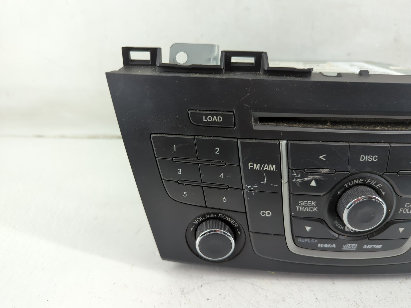 2012 Mazda 5 Radio AM FM Cd Player Receiver Replacement P/N:CG36 66 9R0 Fits OEM Used Auto Parts - Oemusedautoparts1.com