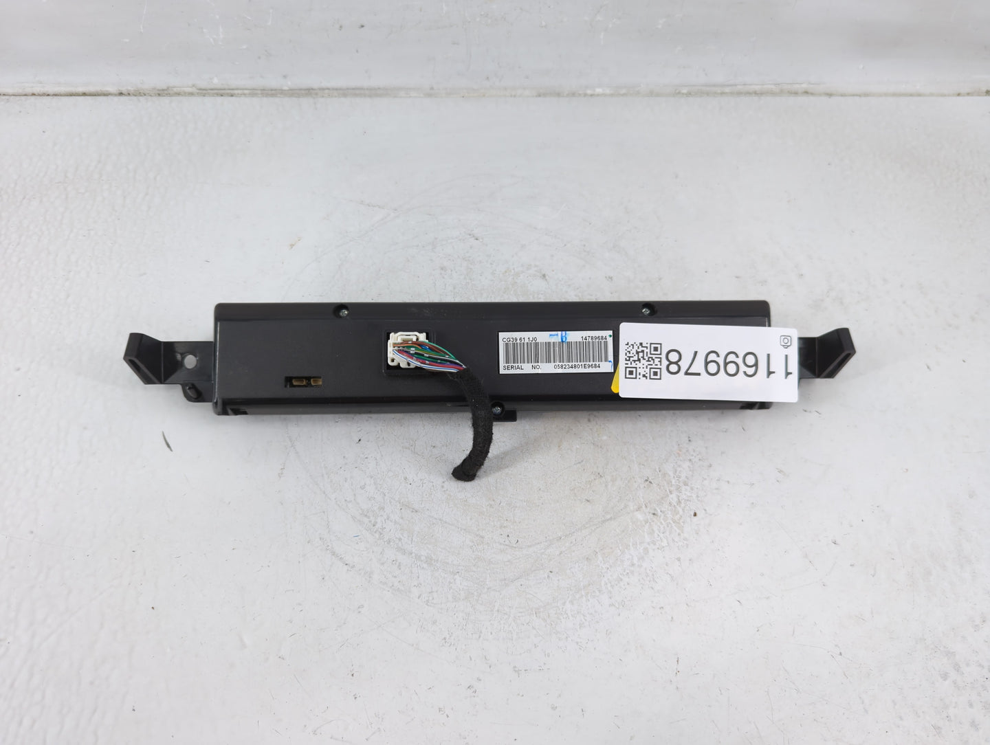 2012 Mazda 5 Radio AM FM Cd Player Receiver Replacement P/N:14789684 CG39611J0 Fits OEM Used Auto Parts - Oemusedautoparts1.