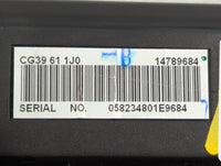 2012 Mazda 5 Radio AM FM Cd Player Receiver Replacement P/N:14789684 CG39611J0 Fits OEM Used Auto Parts - Oemusedautoparts1.