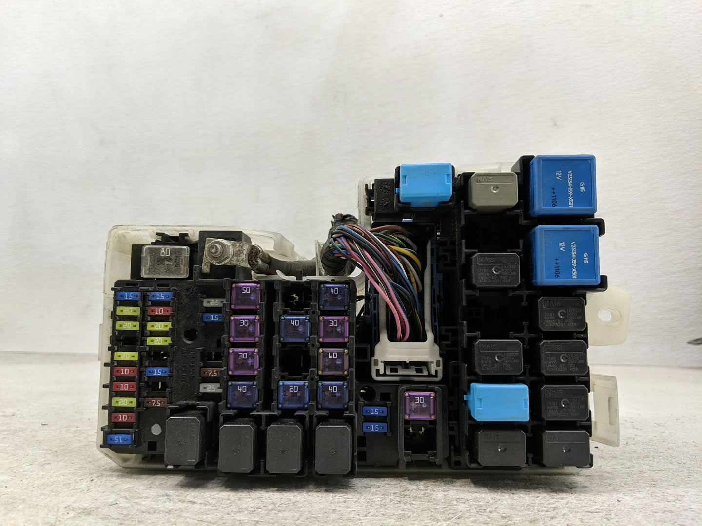 2012-2017 Mazda 5 Fusebox Fuse Box Panel Relay Module P/N:C513-6676Y Fits Fits 2012 2013 2014 2015 2016 2017 OEM Used Auto P