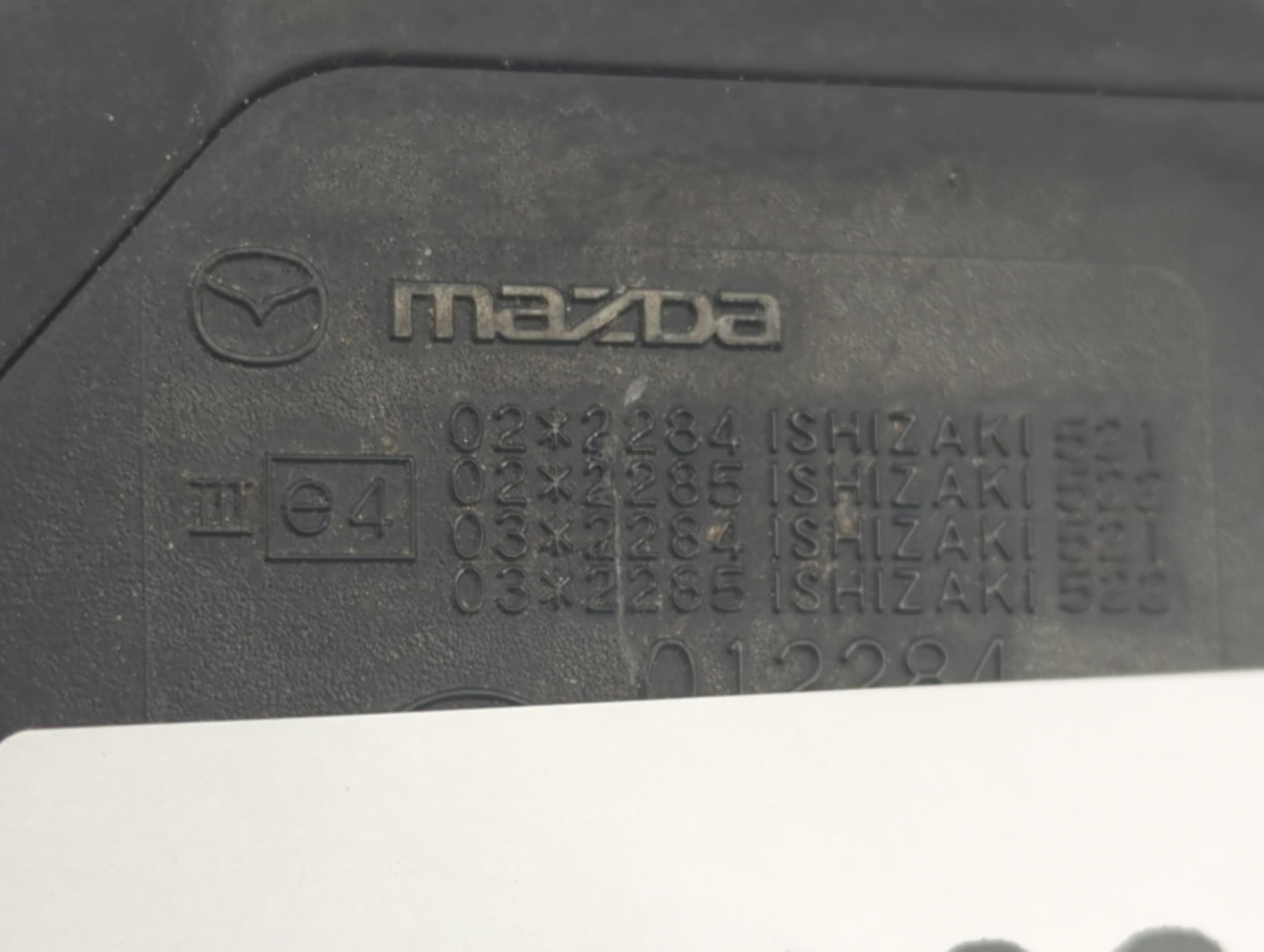 2012 Mazda 5 Passenger Side View Mirror - Right Door Mirror OEM Used - Oemusedautoparts1.com