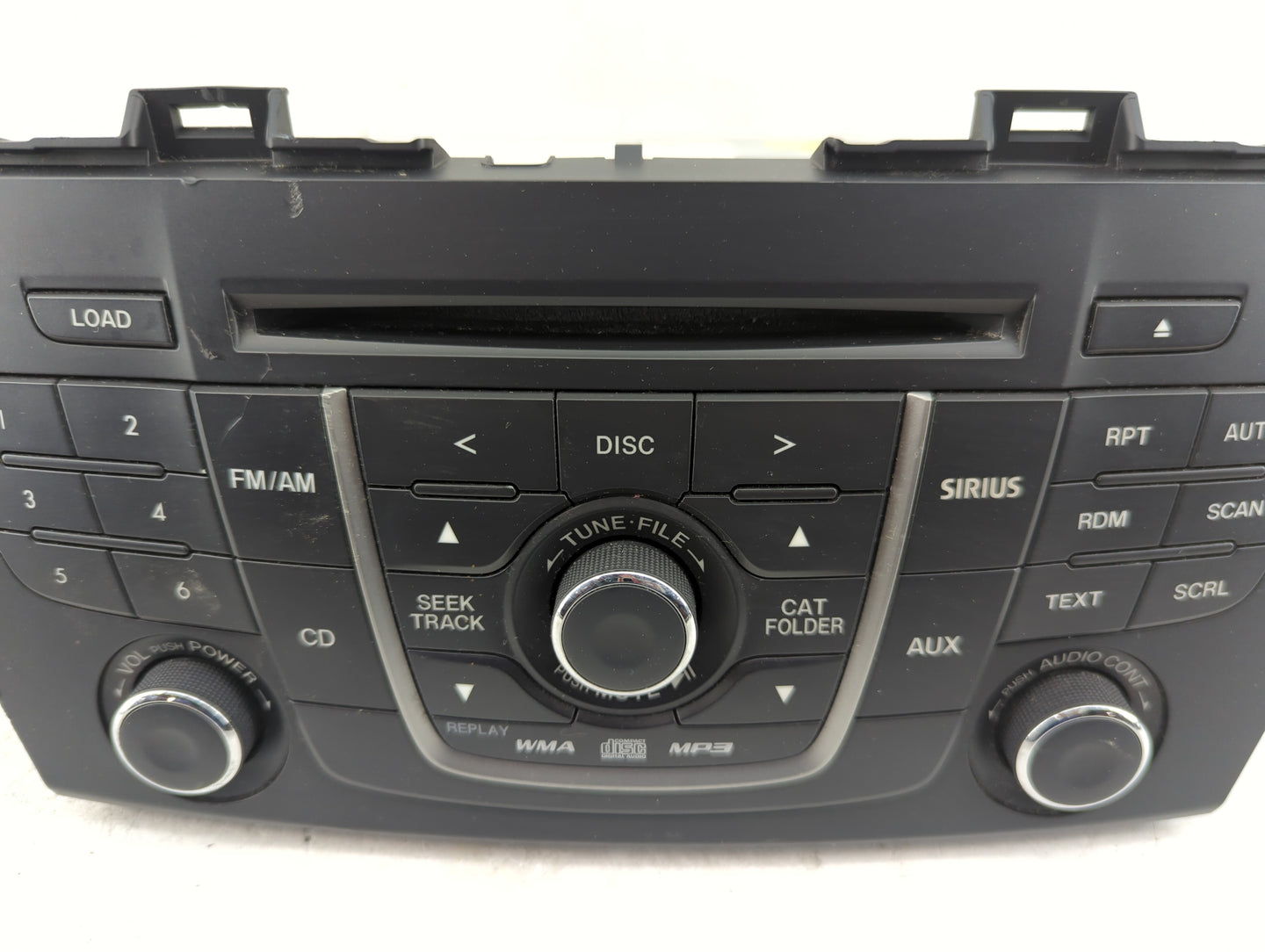 2012 Mazda 5 Radio AM FM Cd Player Receiver Replacement P/N:CG36669R0 Fits OEM Used Auto Parts - Oemusedautoparts1.com