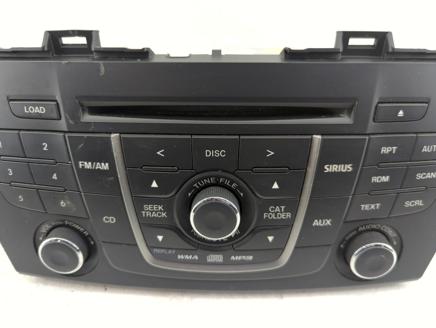 2012 Mazda 5 Radio AM FM Cd Player Receiver Replacement P/N:CG36669R0 Fits OEM Used Auto Parts - Oemusedautoparts1.com