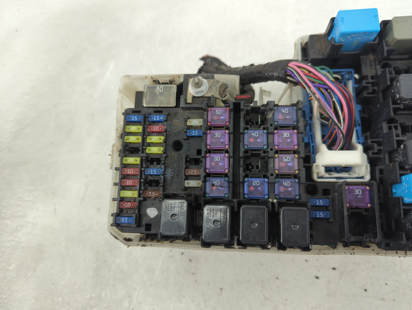 2012-2017 Mazda 5 Fusebox Fuse Box Panel Relay Module P/N:C513-6676Y Fits Fits 2012 2013 2014 2015 2016 2017 OEM Used Auto P