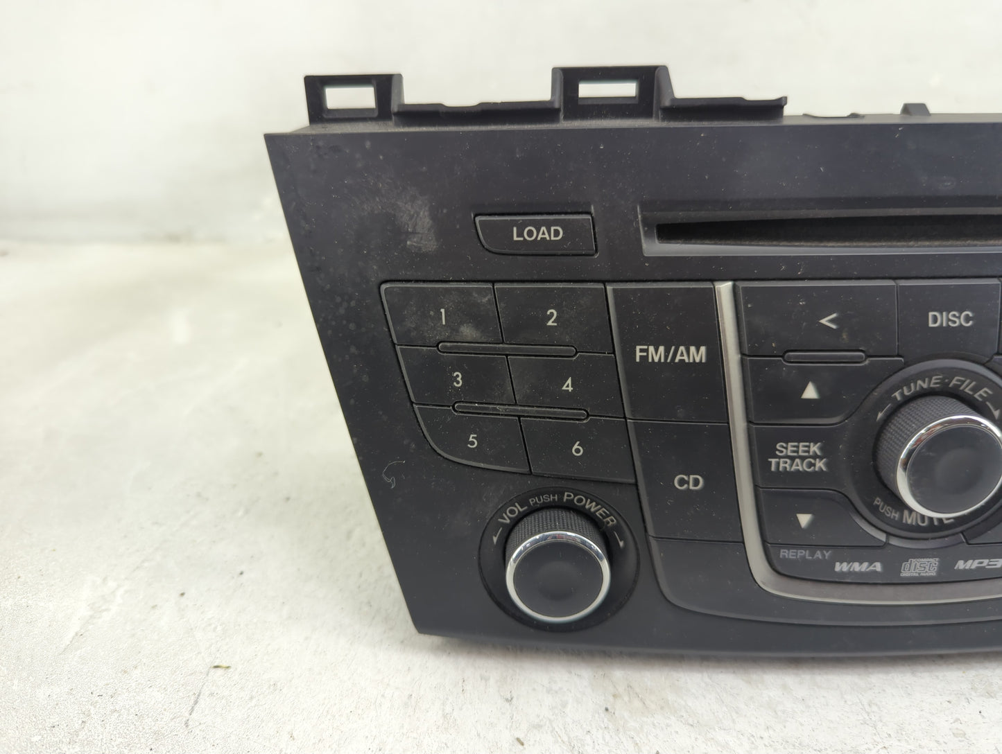 2012 Mazda 5 Radio AM FM Cd Player Receiver Replacement Fits OEM Used Auto Parts - Oemusedautoparts1.com