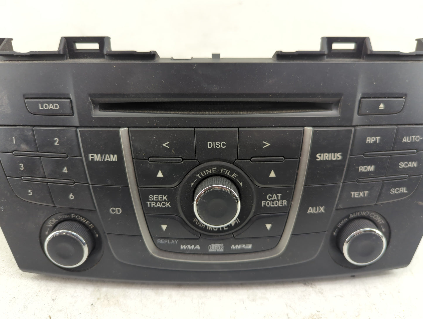 2012 Mazda 5 Radio AM FM Cd Player Receiver Replacement Fits OEM Used Auto Parts - Oemusedautoparts1.com