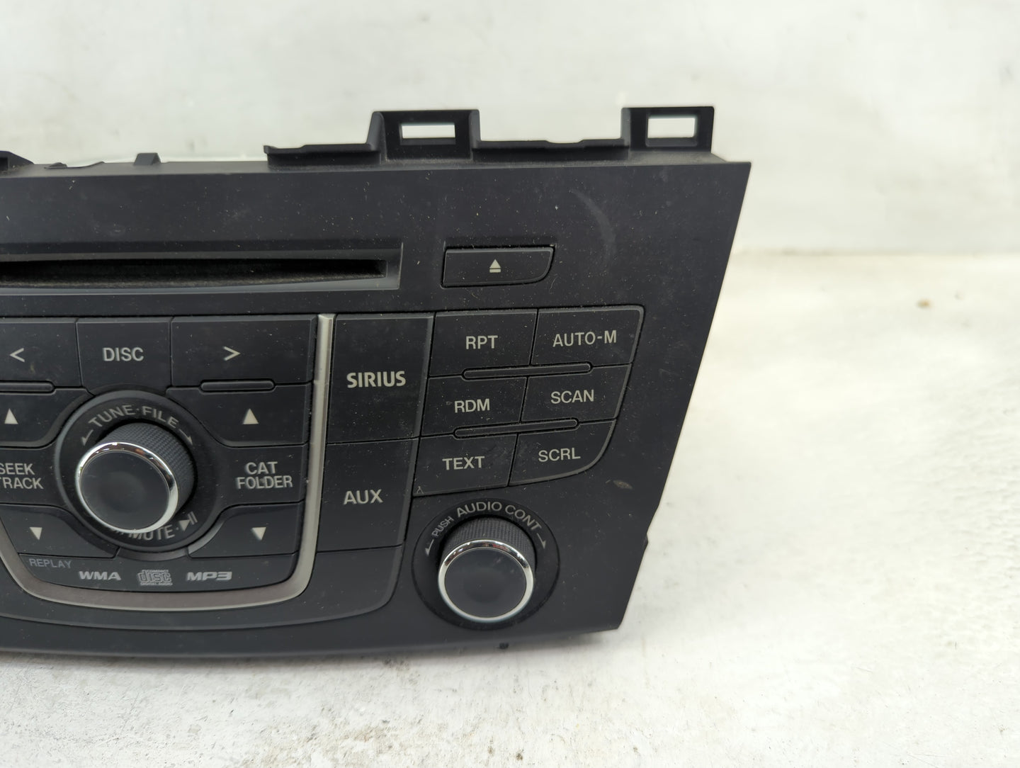 2012 Mazda 5 Radio AM FM Cd Player Receiver Replacement Fits OEM Used Auto Parts - Oemusedautoparts1.com