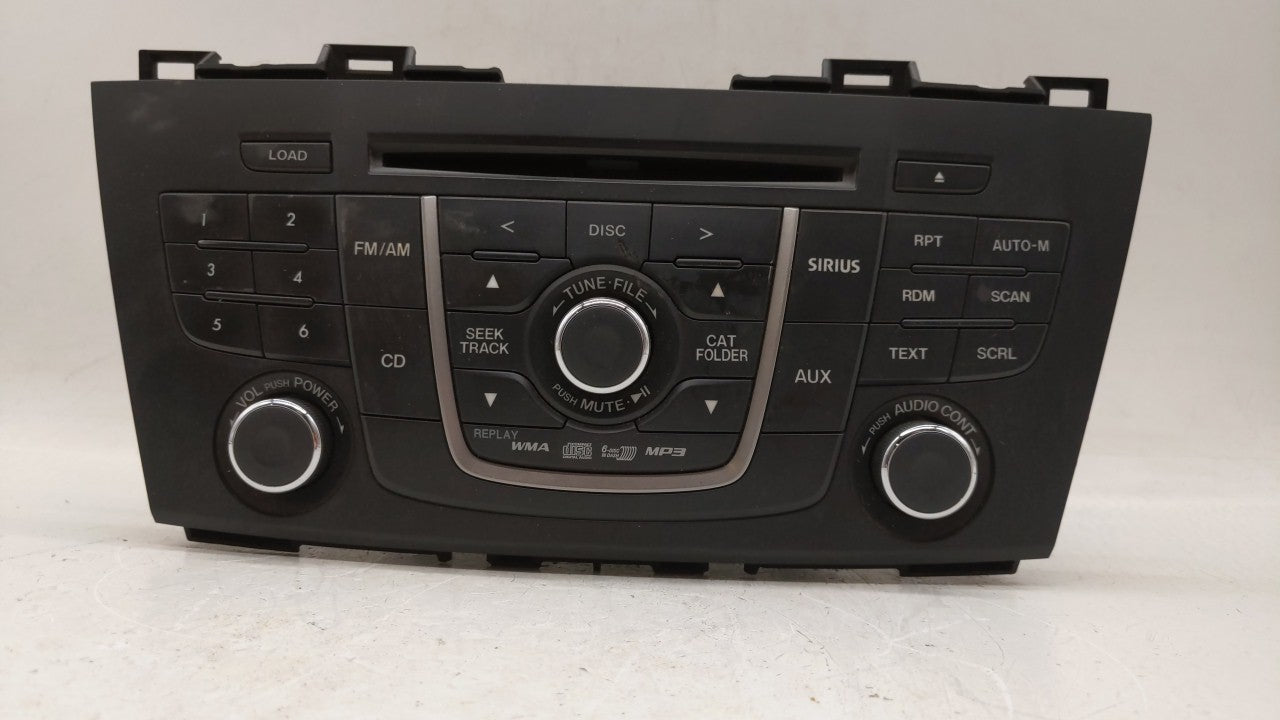 2012 Mazda 5 Radio AM FM Cd Player Receiver Replacement P/N:CG37 66 9RX CG36 66 9R0 Fits OEM Used Auto Parts - Oemusedautopa
