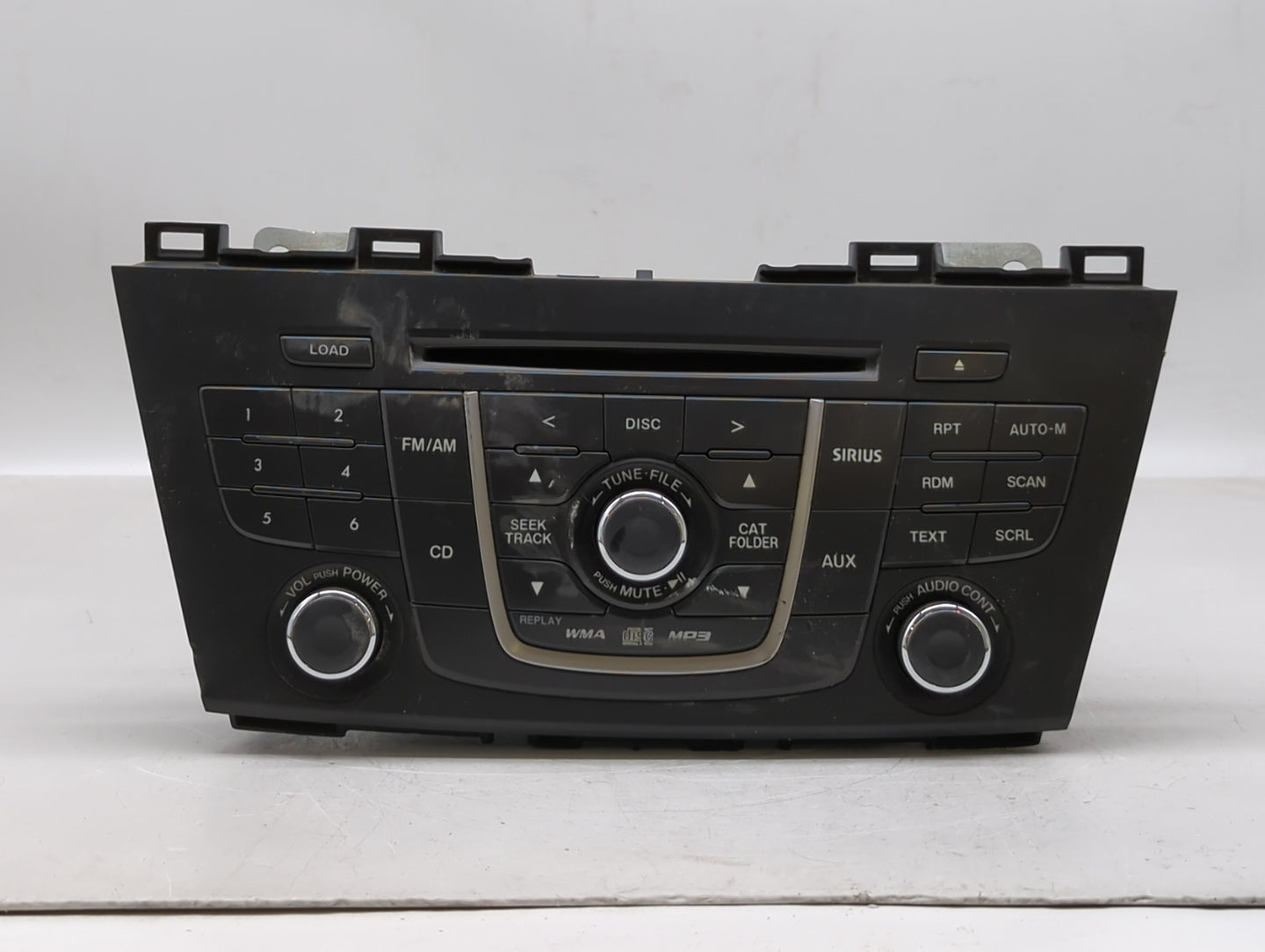 2012 Mazda 5 Radio AM FM Cd Player Receiver Replacement P/N:CG36 66 9R0 Fits OEM Used Auto Parts - Oemusedautoparts1.com