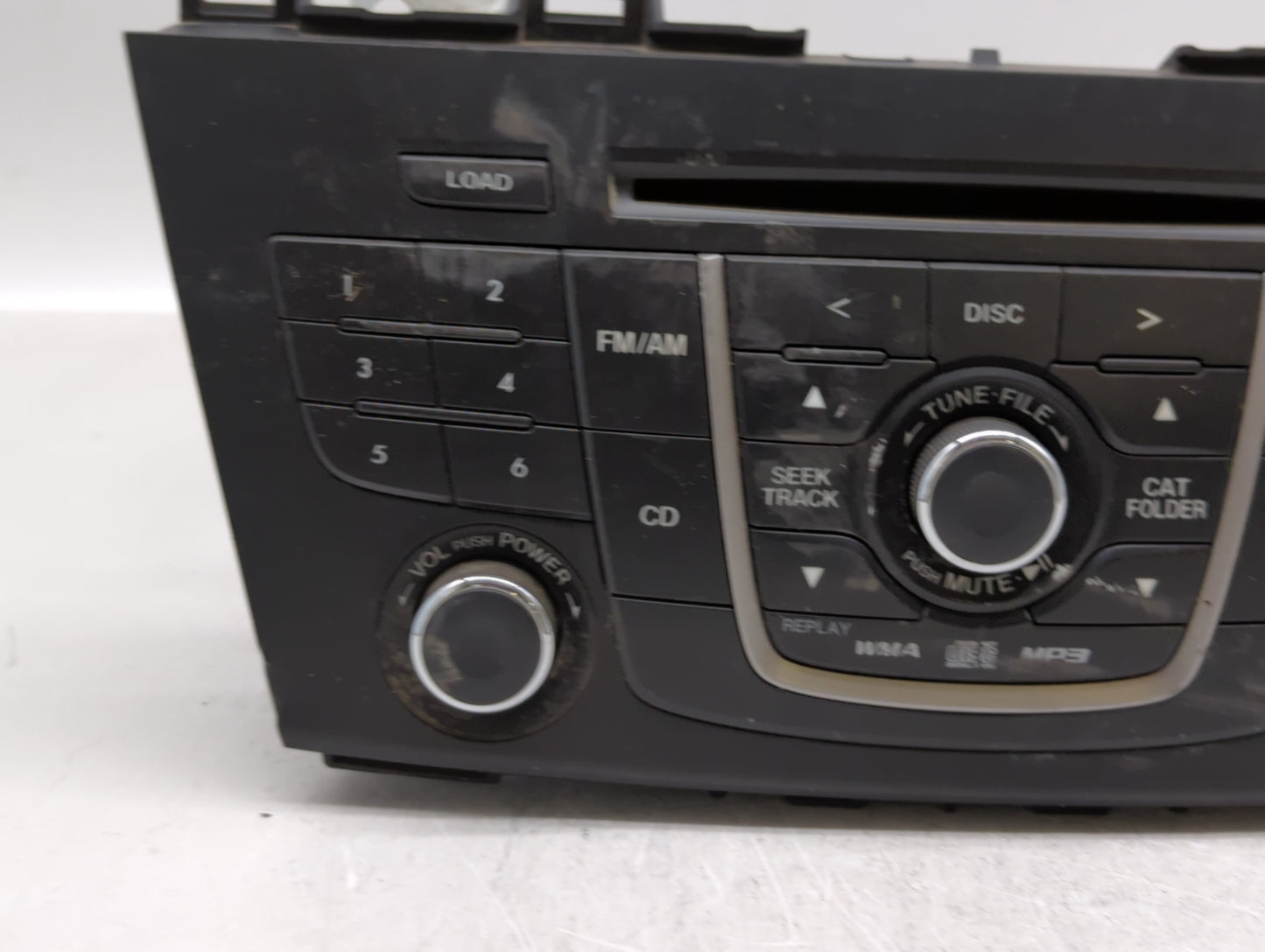 2012 Mazda 5 Radio AM FM Cd Player Receiver Replacement P/N:CG36 66 9R0 Fits OEM Used Auto Parts - Oemusedautoparts1.com