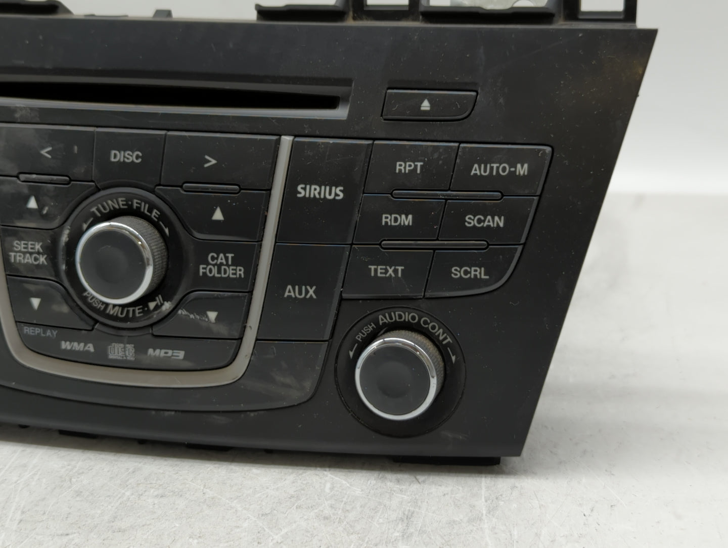 2012 Mazda 5 Radio AM FM Cd Player Receiver Replacement P/N:CG36 66 9R0 Fits OEM Used Auto Parts - Oemusedautoparts1.com