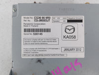 2012-2012 Mazda 5 Am Fm Cd Player Radio Receiver - Oemusedautoparts1.com