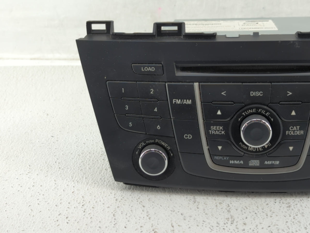 2012-2012 Mazda 5 Am Fm Cd Player Radio Receiver 510800 - Oemusedautoparts1.com
