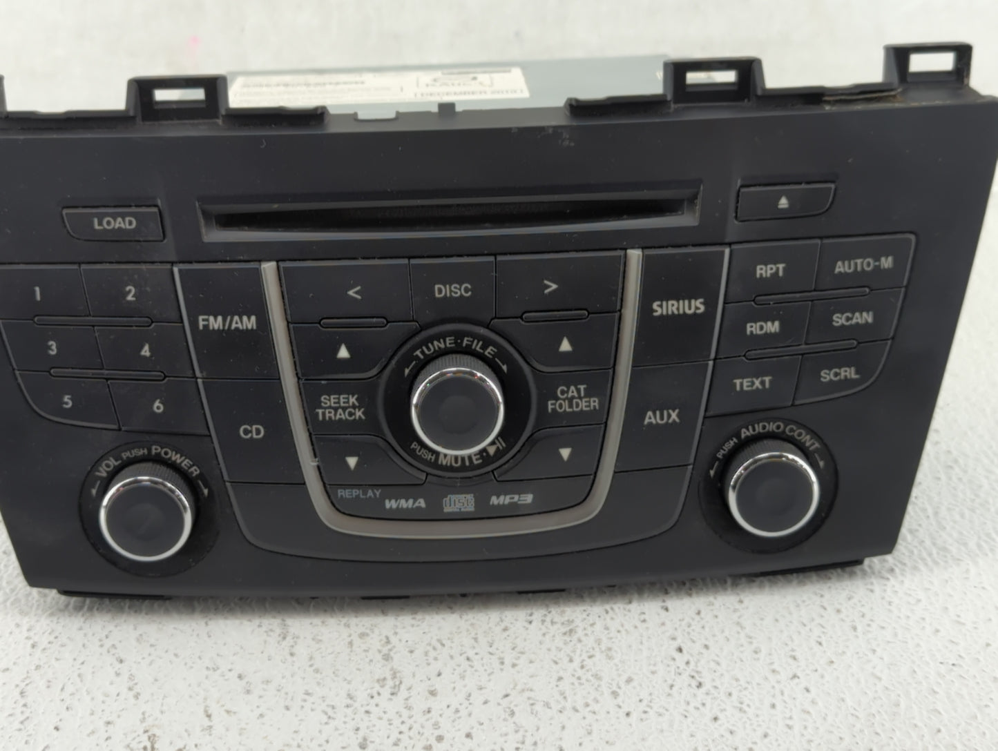 2012-2012 Mazda 5 Am Fm Cd Player Radio Receiver - Oemusedautoparts1.com