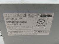 2012-2012 Mazda 5 Am Fm Cd Player Radio Receiver - Oemusedautoparts1.com