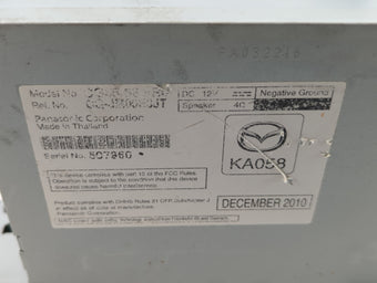 compare product 2012-2012 Mazda 5 Am Fm Cd Player Radio Receiver