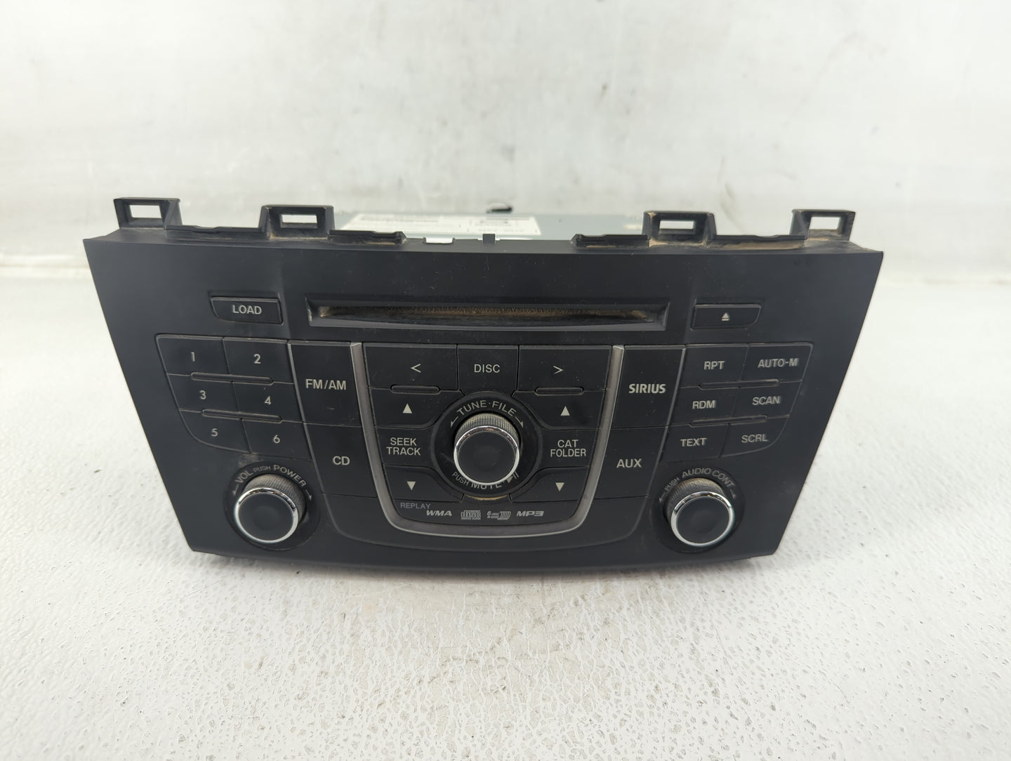 2012 Mazda 5 Radio AM FM Cd Player Receiver Replacement P/N:CG37 66 9RX CG36 66 9R0 Fits OEM Used Auto Parts - Oemusedautopa