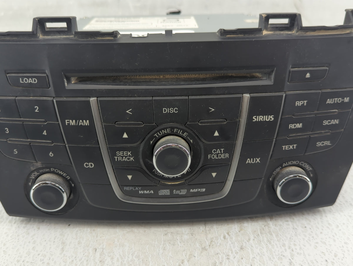 2012 Mazda 5 Radio AM FM Cd Player Receiver Replacement P/N:CG37 66 9RX CG36 66 9R0 OEM Used Auto Parts - Oemusedautoparts1.