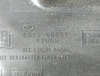 2012-2017 Mazda 5 Fusebox Fuse Box Panel Relay Module P/N:K7005 C513-6676Y Fits Fits 2012 2013 2014 2015 2016 2017 OEM Used 