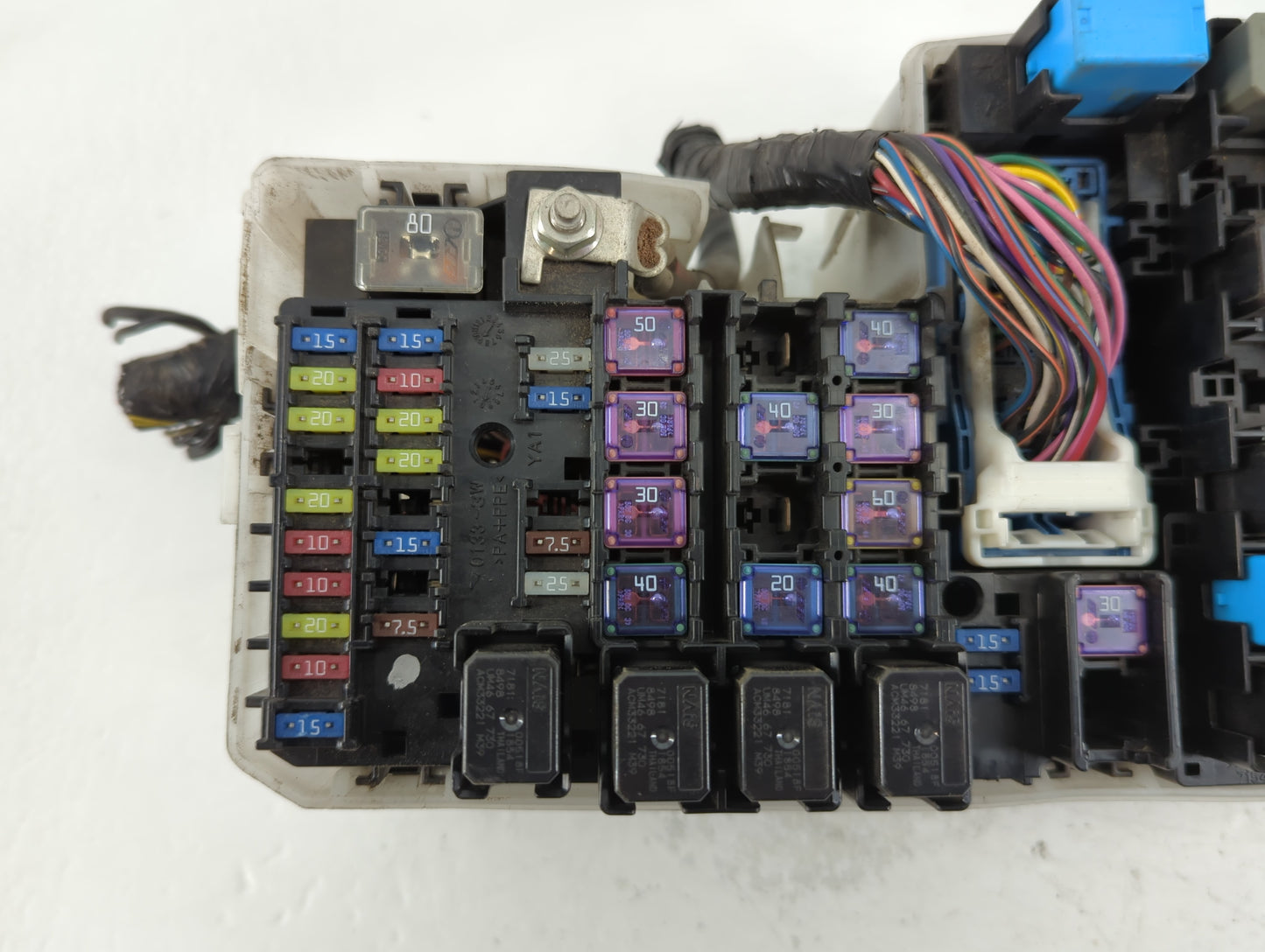 2012-2017 Mazda 5 Fusebox Fuse Box Panel Relay Module P/N:K7005 C513-6676Y Fits Fits 2012 2013 2014 2015 2016 2017 OEM Used 