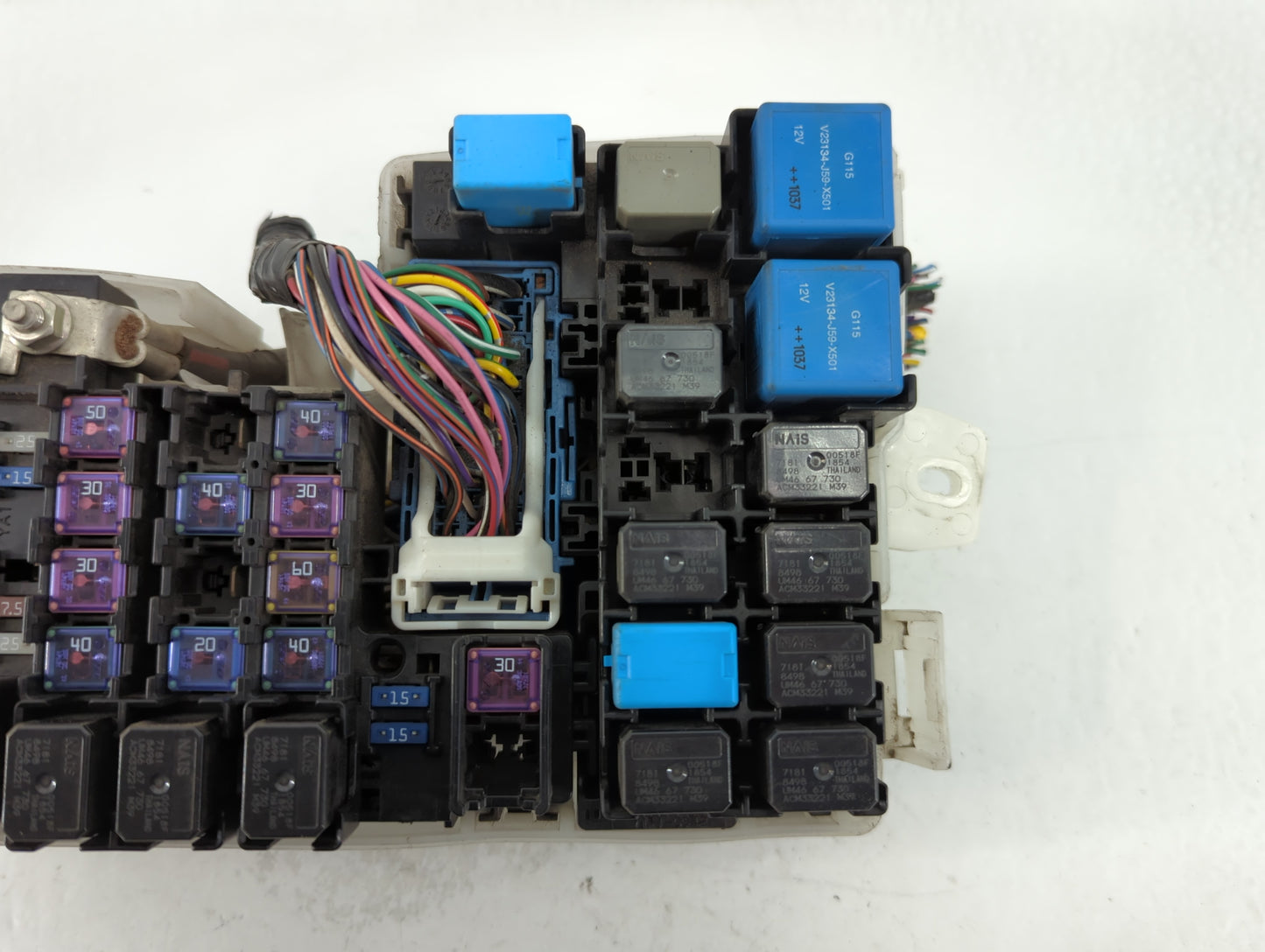 2012-2017 Mazda 5 Fusebox Fuse Box Panel Relay Module P/N:K7005 C513-6676Y Fits Fits 2012 2013 2014 2015 2016 2017 OEM Used 